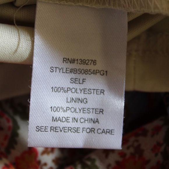 DR2 Daniel Rainn Mixed Pattern Bohemian Dress Small - Picture 7 of 8